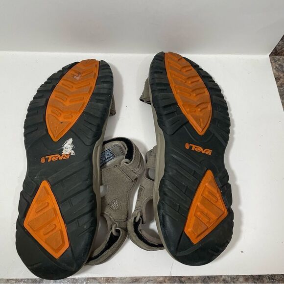 Teva Grey Velcro Outdoor Athletic Sandals main image 5